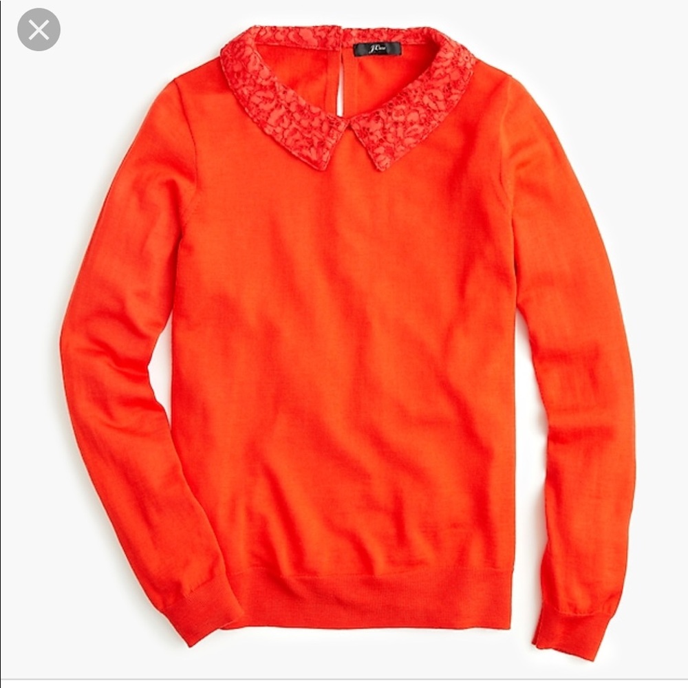 J. Crew pretty and preppy sweater